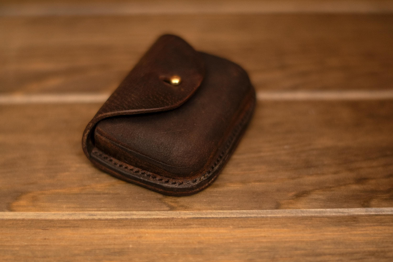 Small leather coin purse